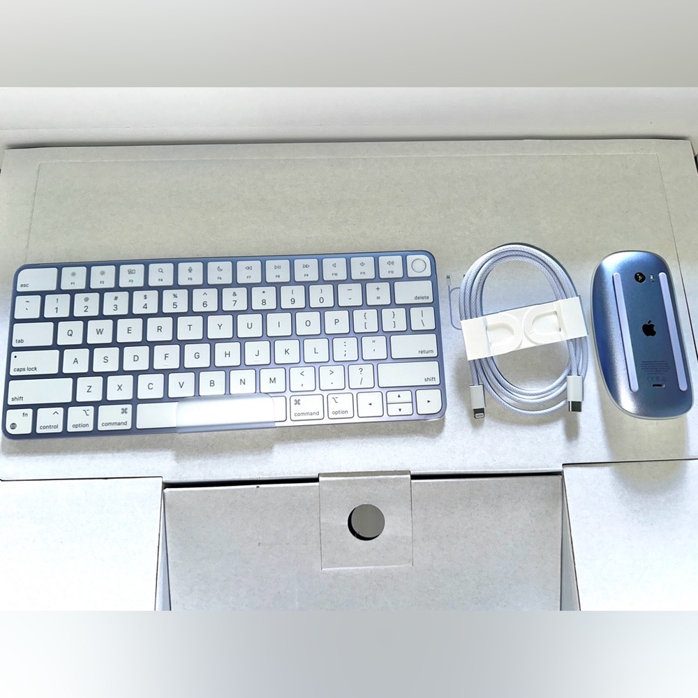 Apple Magic Keyboard and Mouse - PURPLE